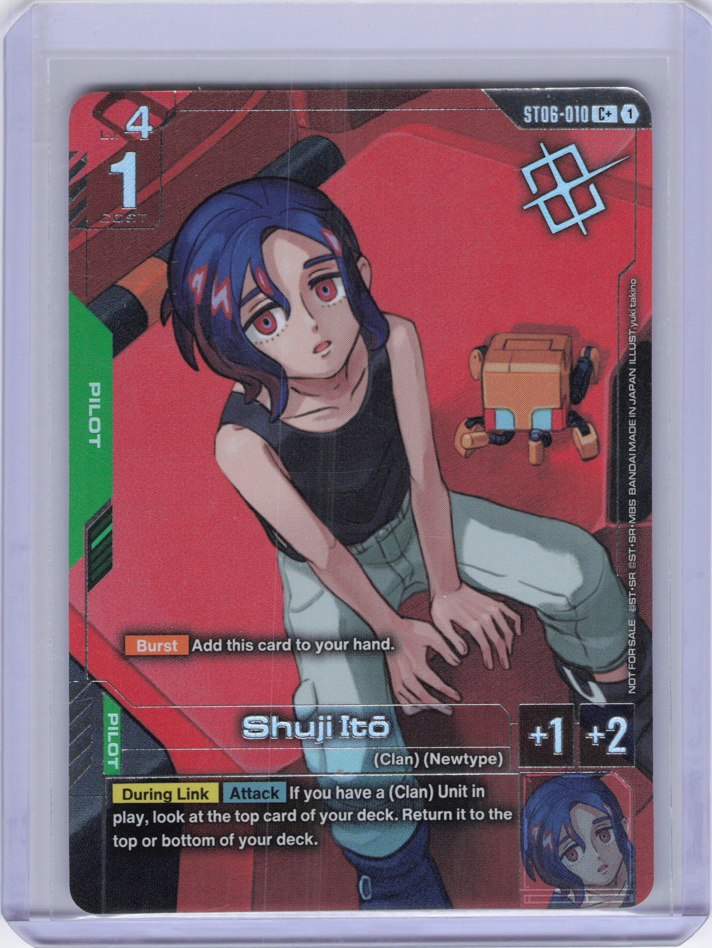 Shuji Ito (Store Tournament Winner Pack 02) - Gundam Promotional Cards (GCG-PR)
