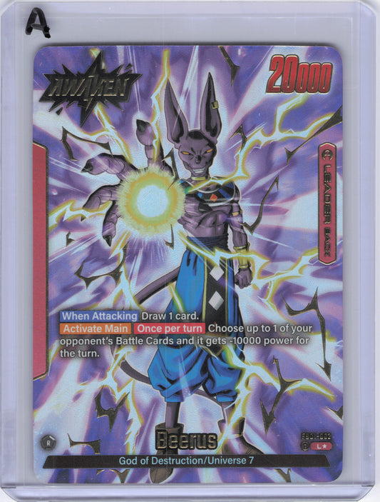 Beerus - FB01-002 (Alternate Art) - Awakened Pulse (FB01)