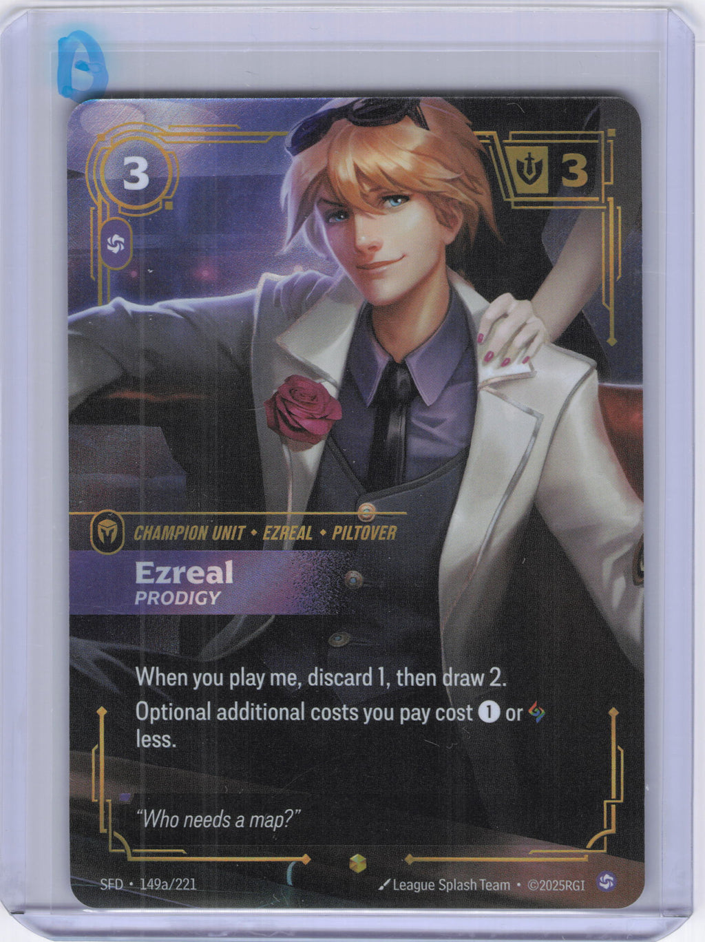 Ezreal - Prodigy (Alternate Art) - Spiritforged (SFD)