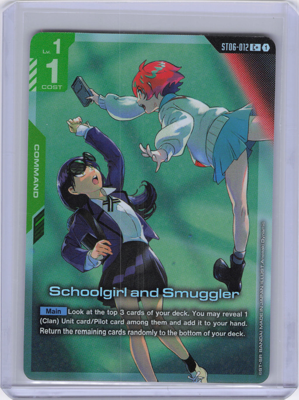 Schoolgirl and Smuggler (C+) - Starter Deck 06: Clan Unity (ST06)