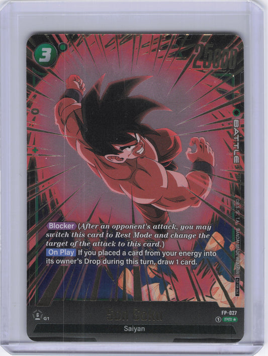 Son Goku - FP-027 (Gold) - Fusion World Promotion Cards and Packs (DBSFW_PR)