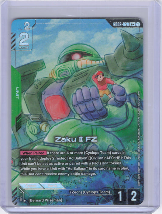 Zaku II FZ (R+) - Steel Requiem (GD03)