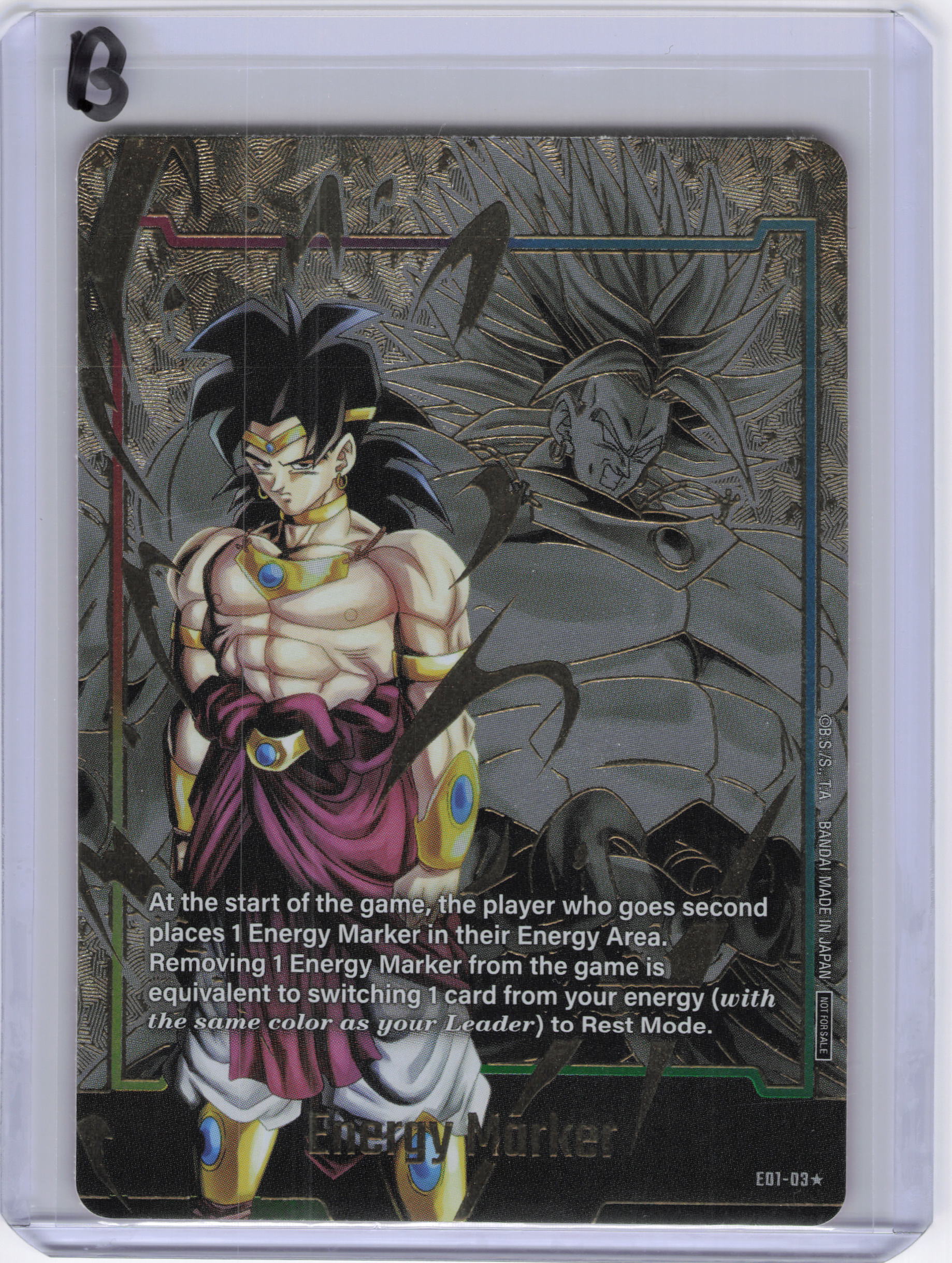 Energy Marker (E01-03) (Gold) - Fusion World Energy Markers (DBSFW_EM)