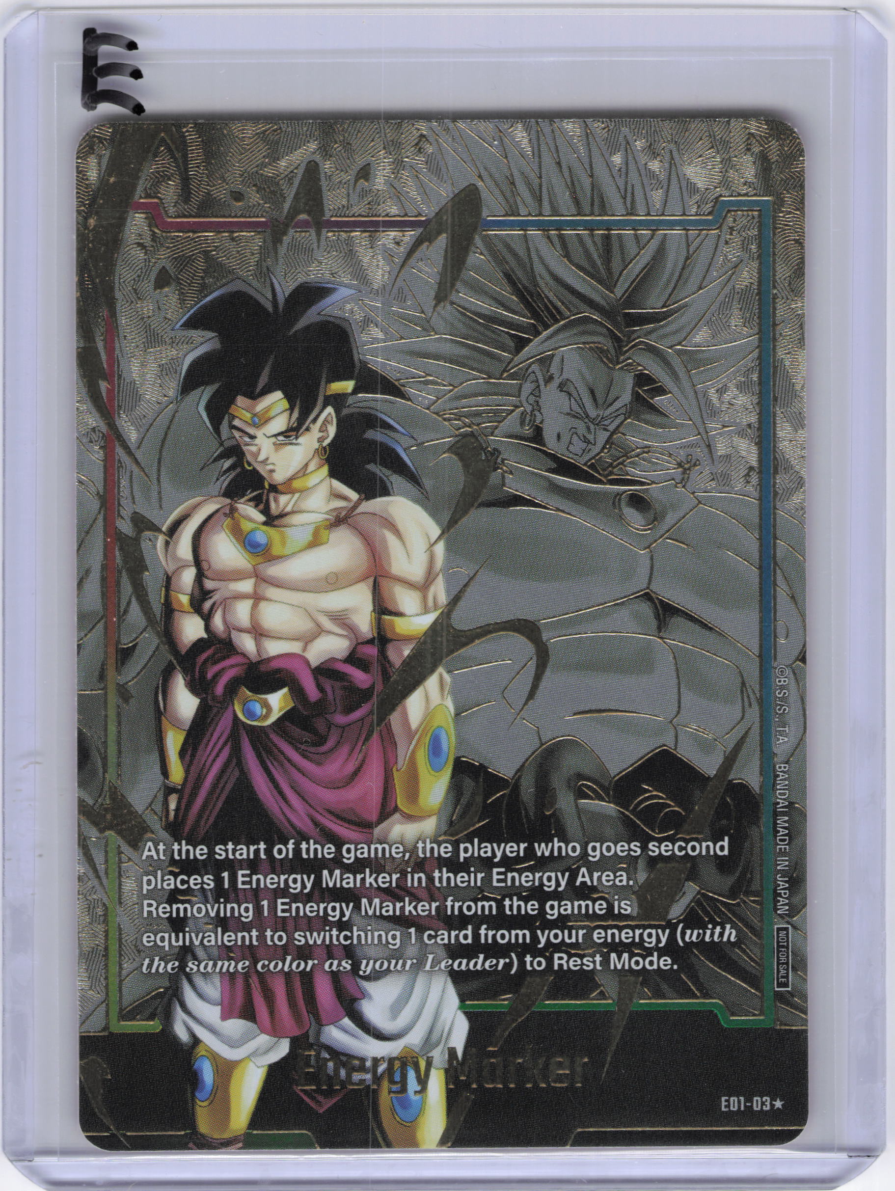 Energy Marker (E01-03) (Gold) - Fusion World Energy Markers (DBSFW_EM)