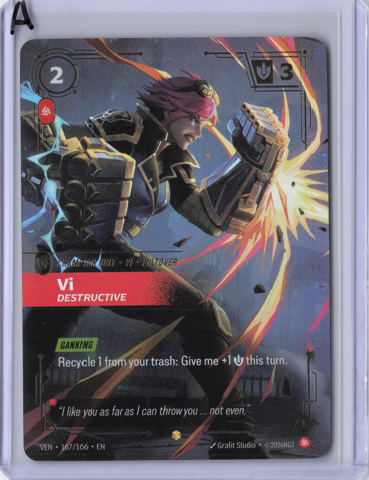 Vi, Destructive - 167/166 - Vendetta