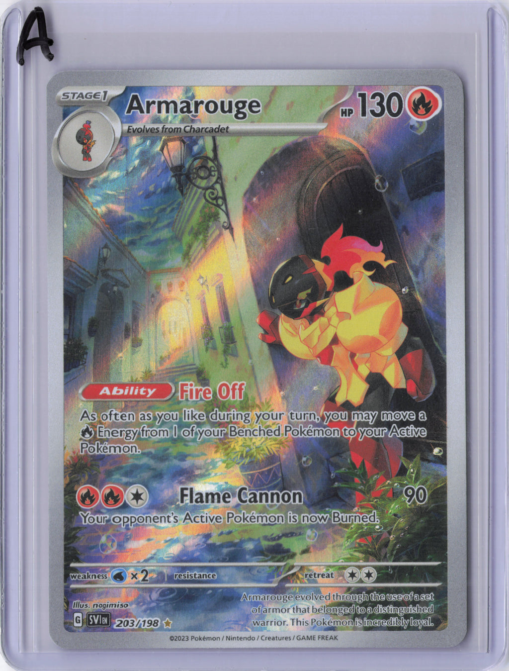Armarouge - 203/198 - Scarlet & Violet - NM