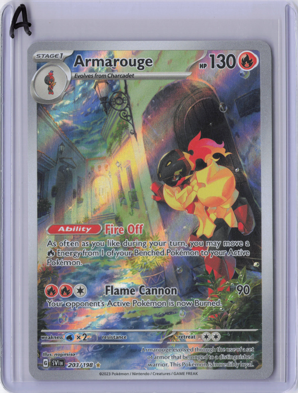Armarouge - 203/198 - Scarlet & Violet - NM