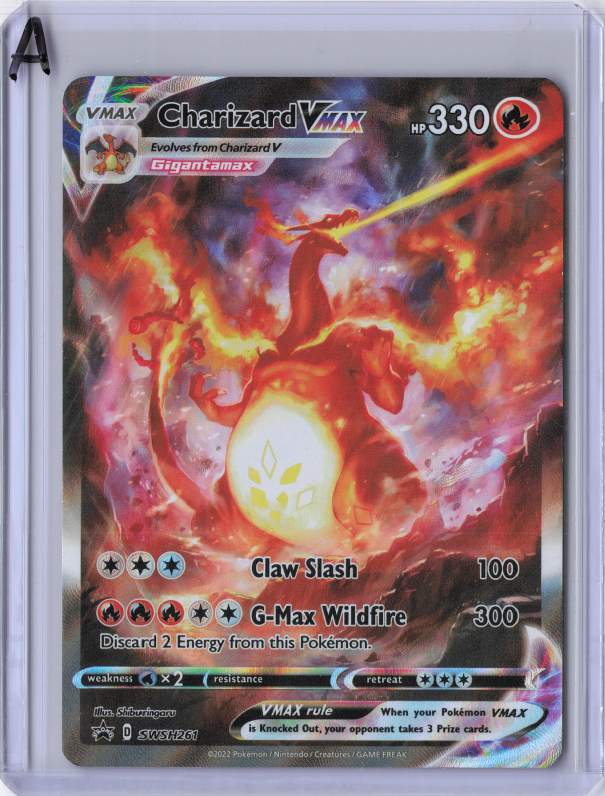 Charizard VMAX - SWSH261 - SWSH Black Star Promos