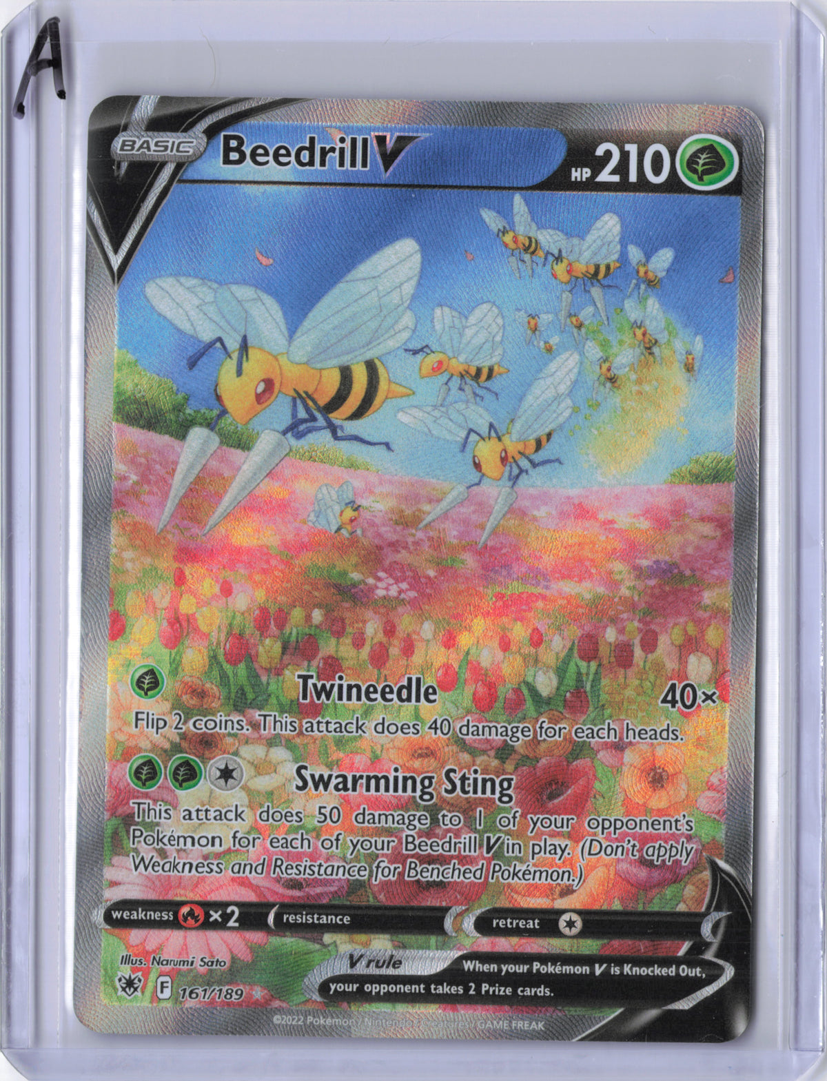 Beedrill V - 161/189 - Astral Radiance - NM