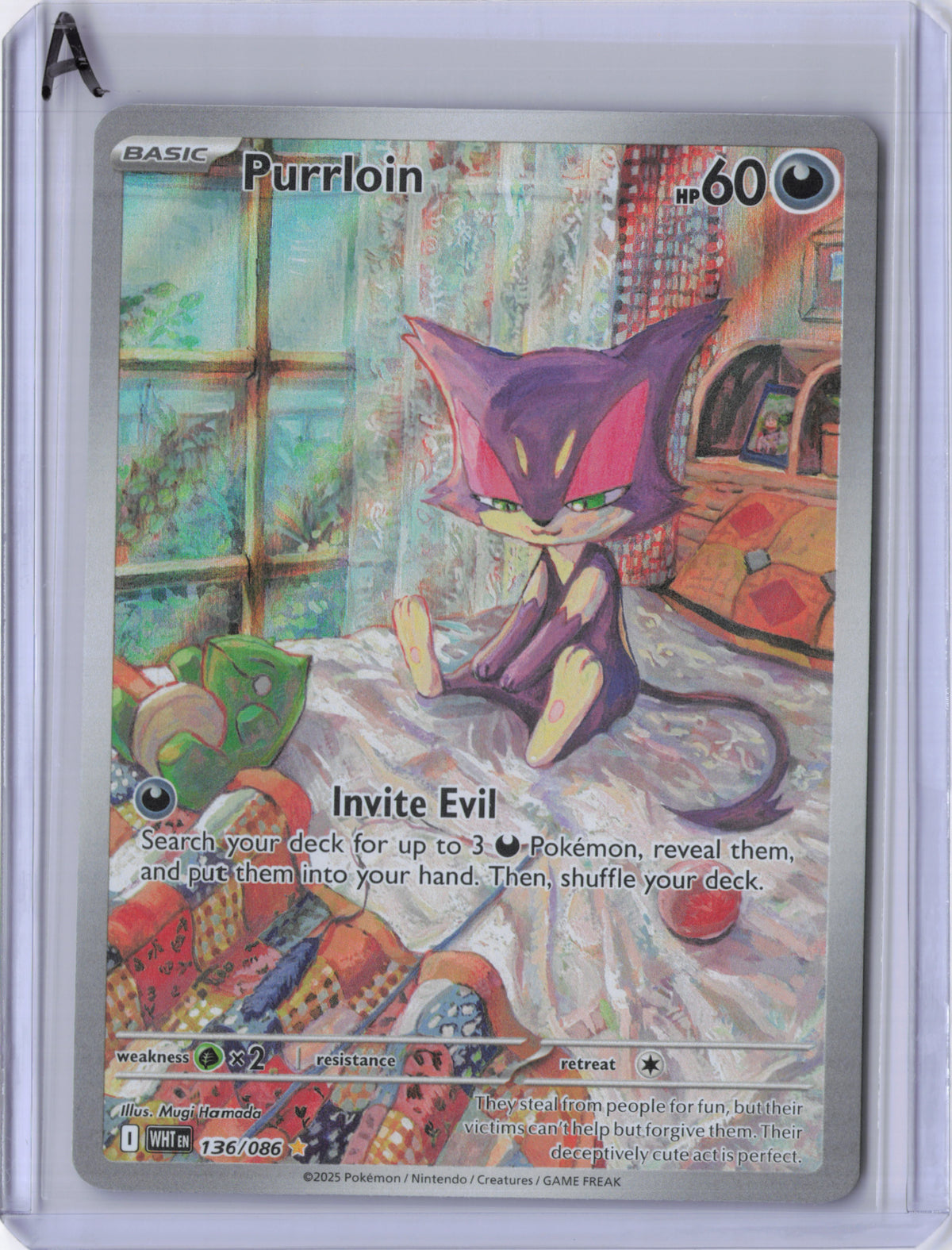 Purrloin - 136/086 - White Flare - NM