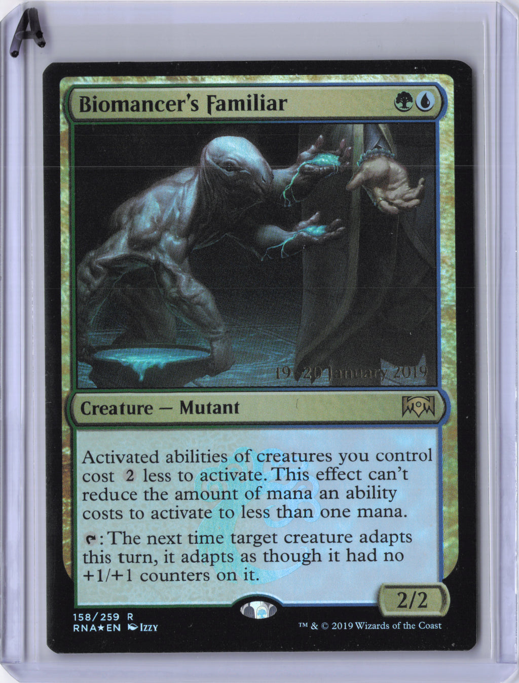 Biomancer's Familiar - 158 - Ravnica Allegiance Promos - NM