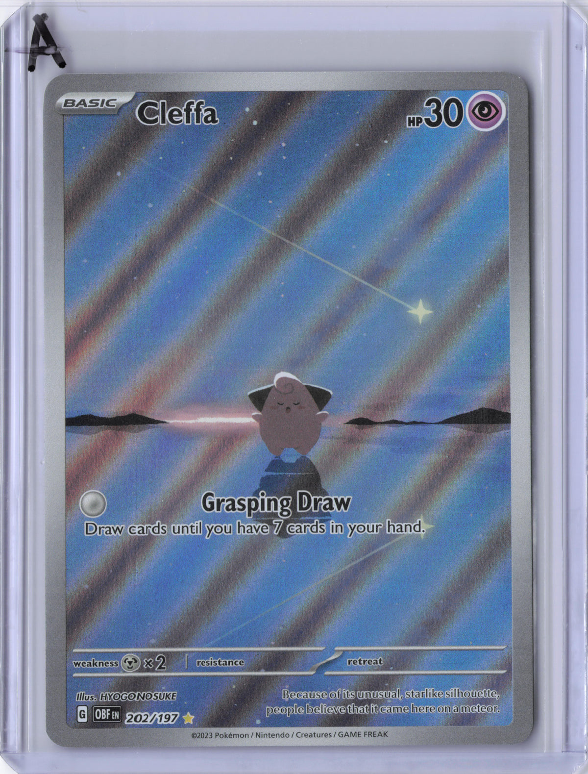 Cleffa - 202/197 - Obsidian Flames