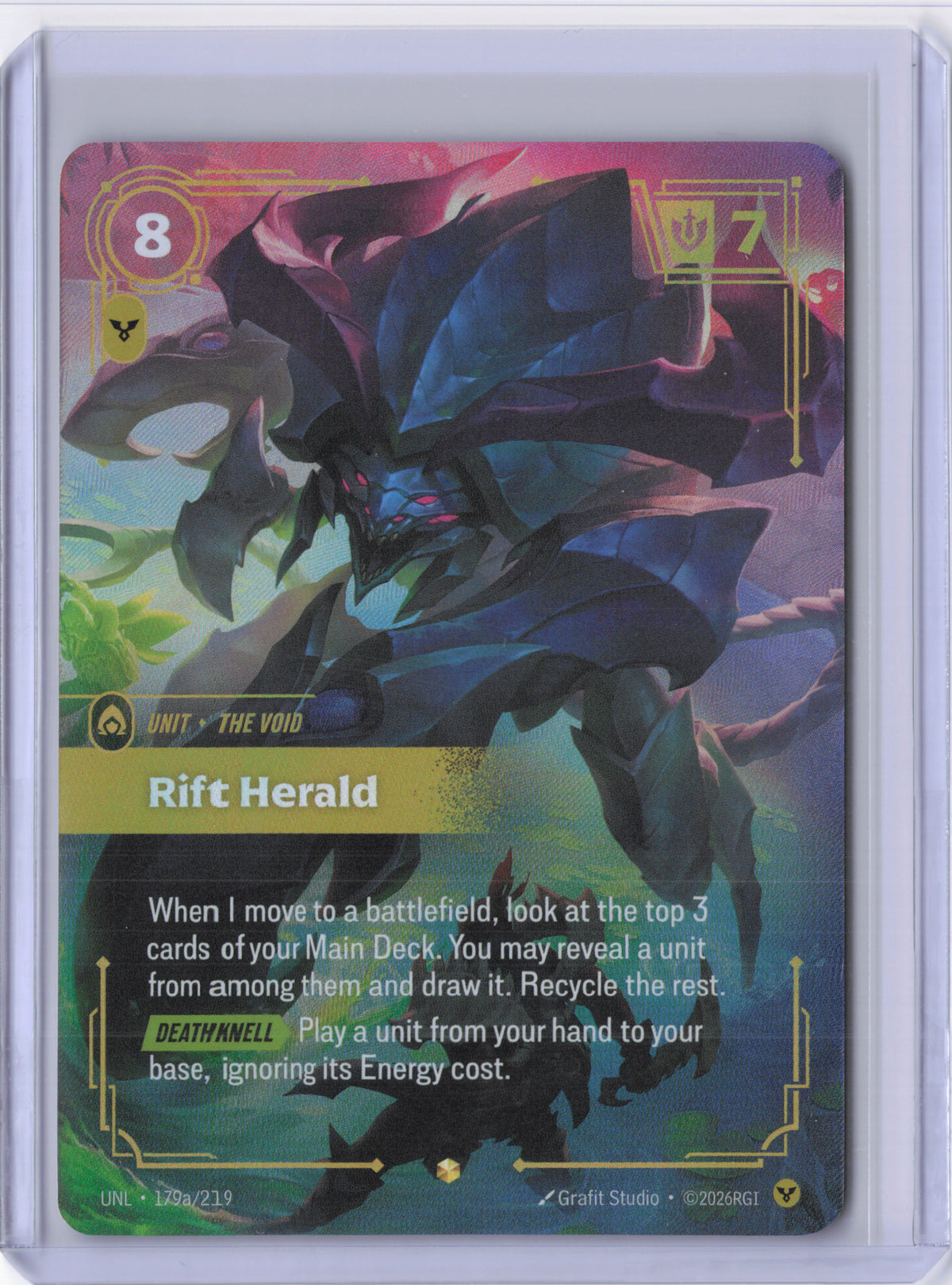 Rift Herald - 179a/219 - Unleashed - NM