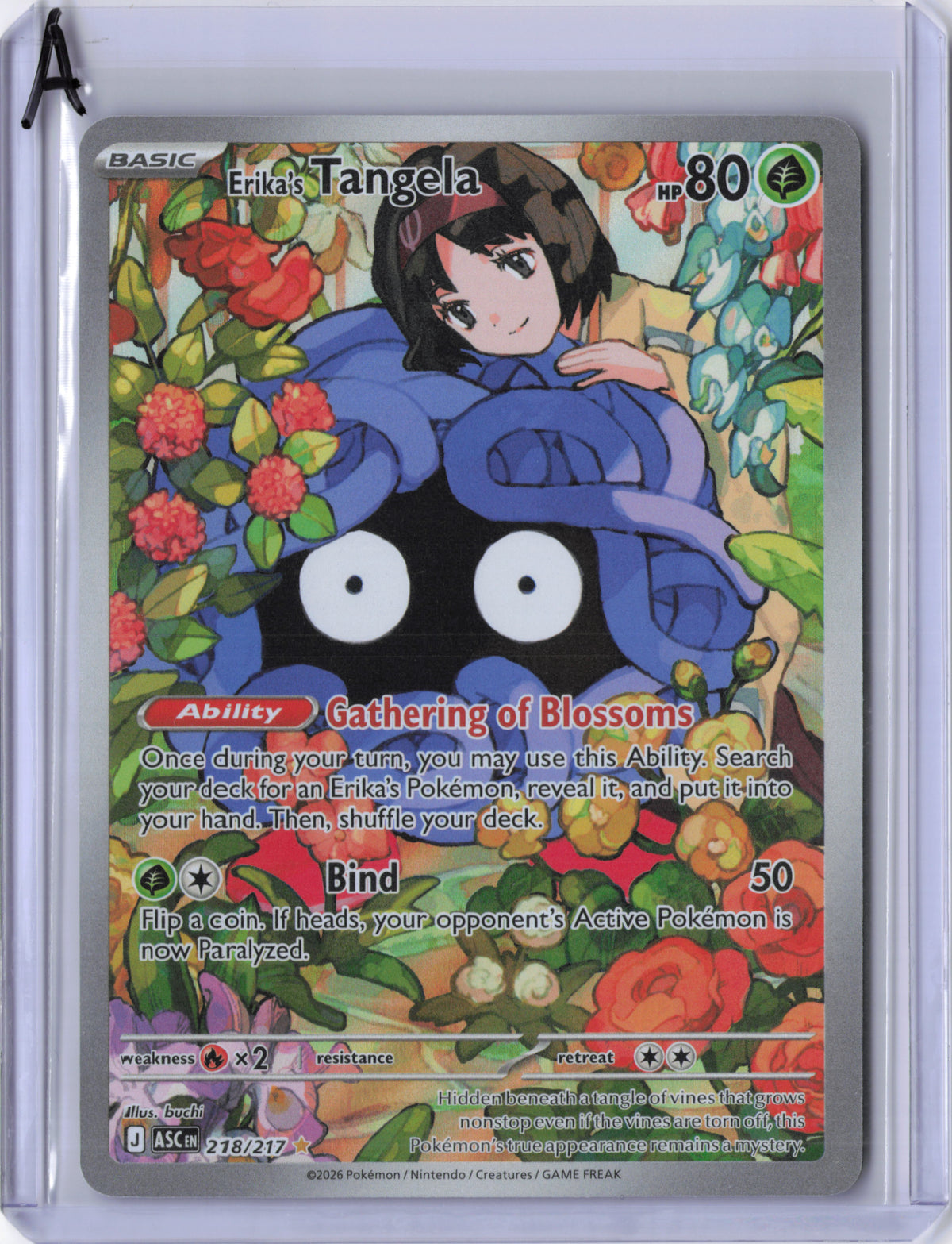Erika's Tangela - 218/217 - Ascended Heroes - NM