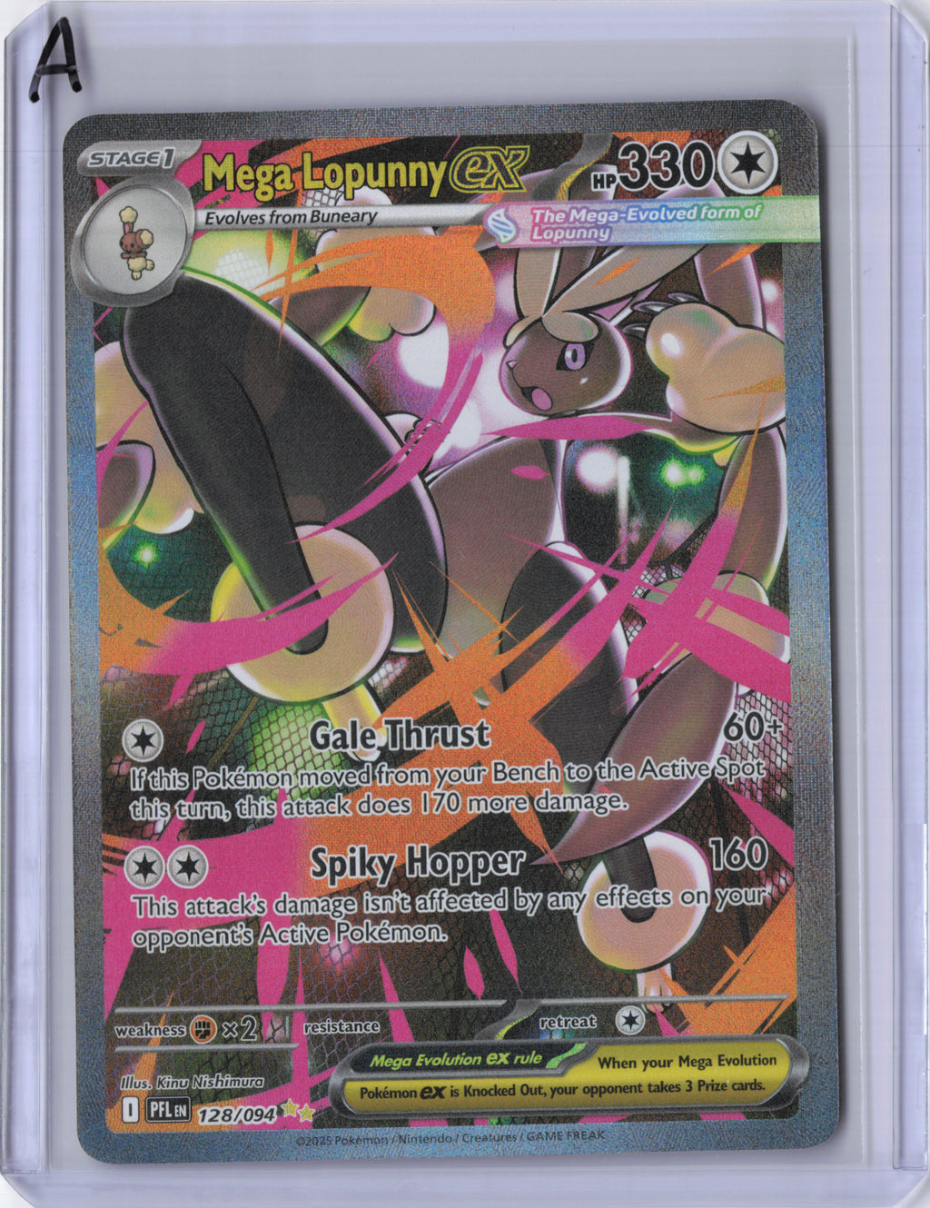 Mega Lopunny ex - 128/094 - Phantasmal Flames - NM