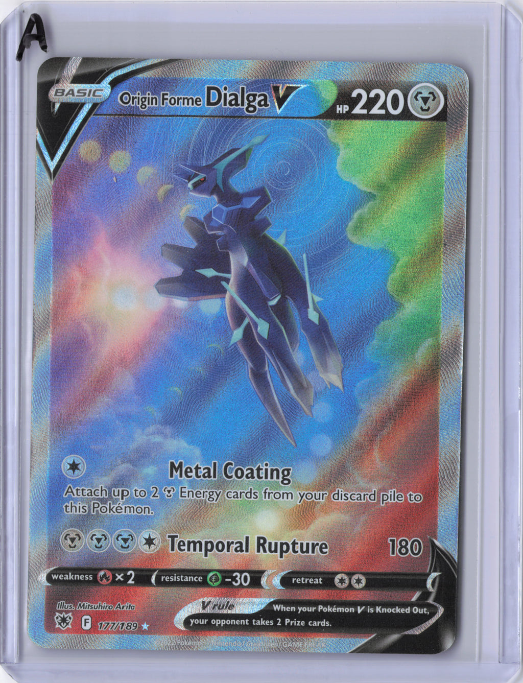 Origin Forme Dialga V - 177/189 - Astral Radiance - NM