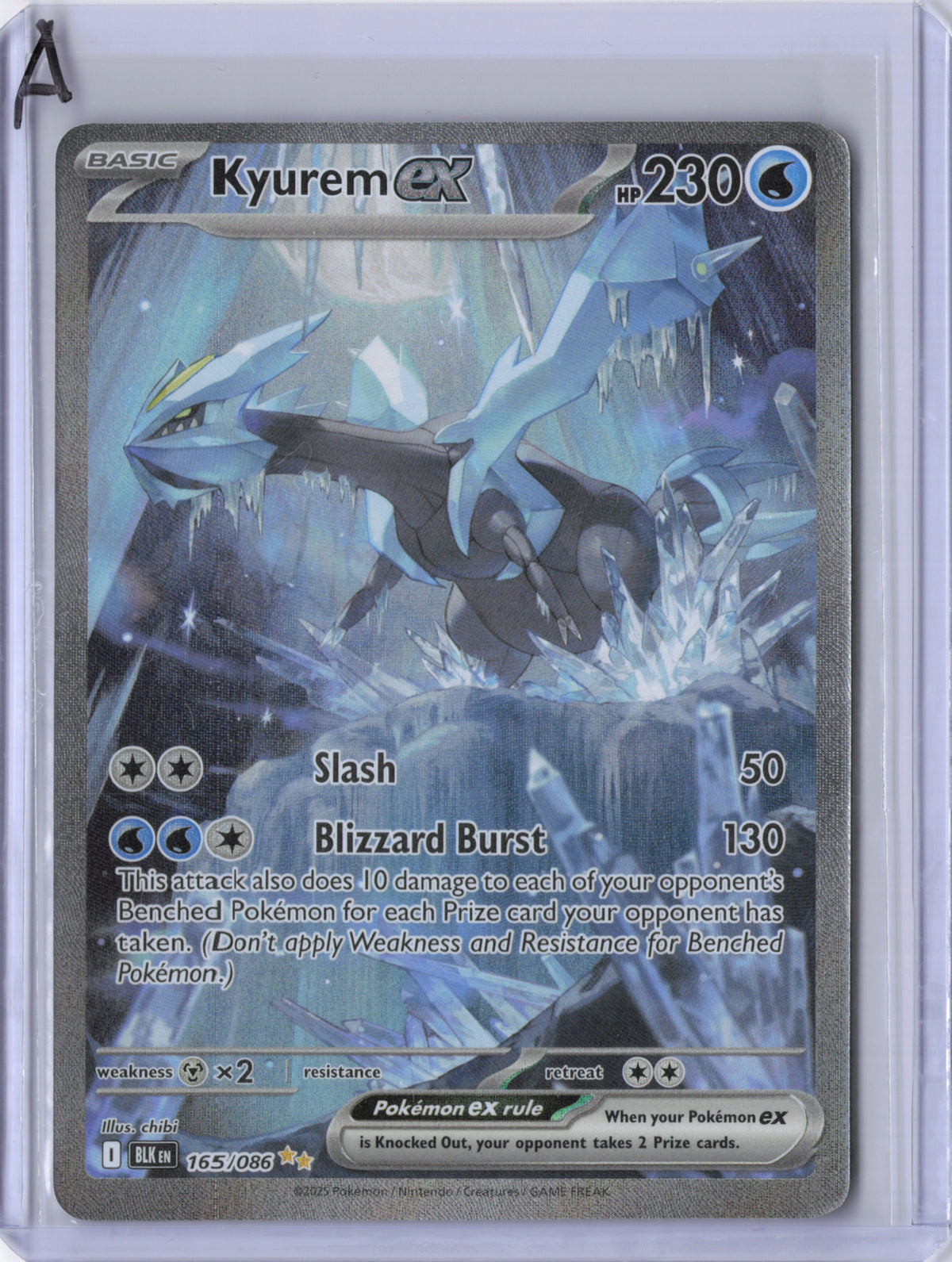 Kyurem ex - 165/086 - Black Bolt