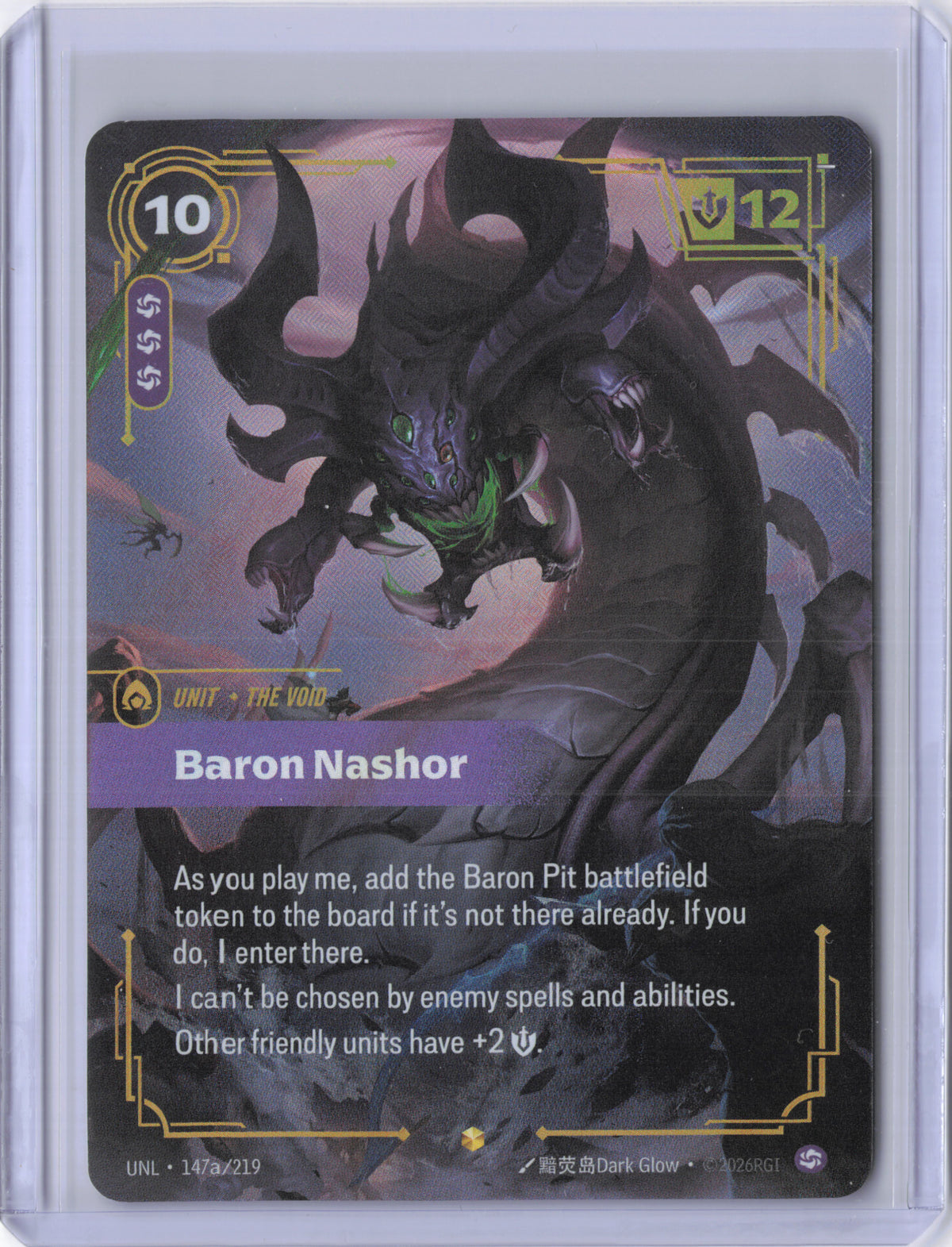 Baron Nashor - 147a/219 - Unleashed - NM