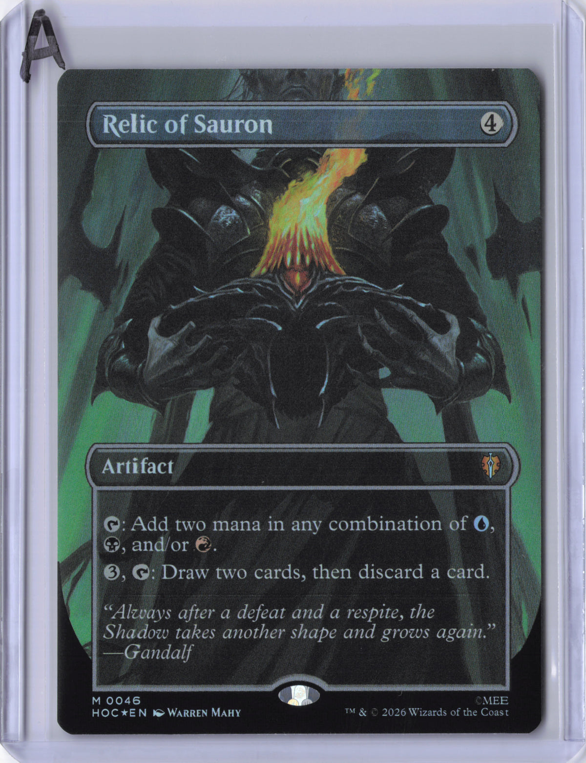 Relic of Sauron - 46 - The Hobbit Eternal - NM
