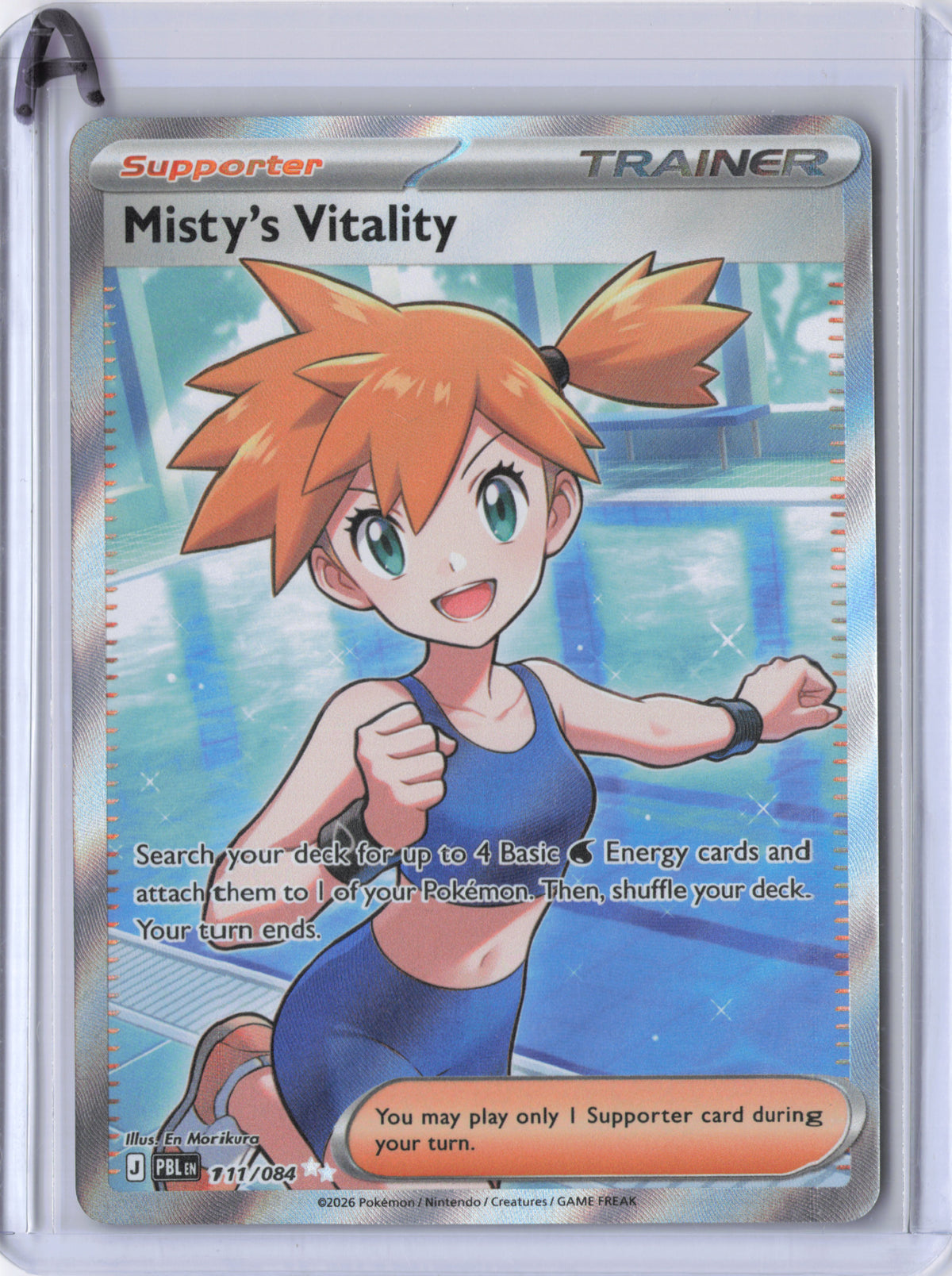 Misty's Vitality - 111/084 - Pitch Black