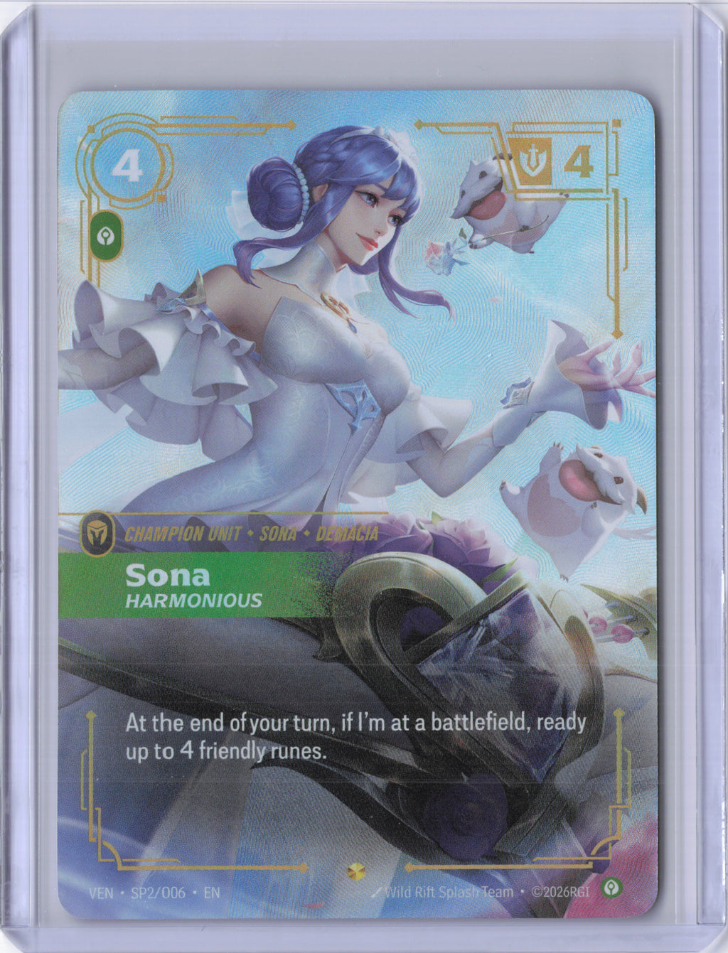 Sona, Harmonious - SP2/006 - Vendetta - NM