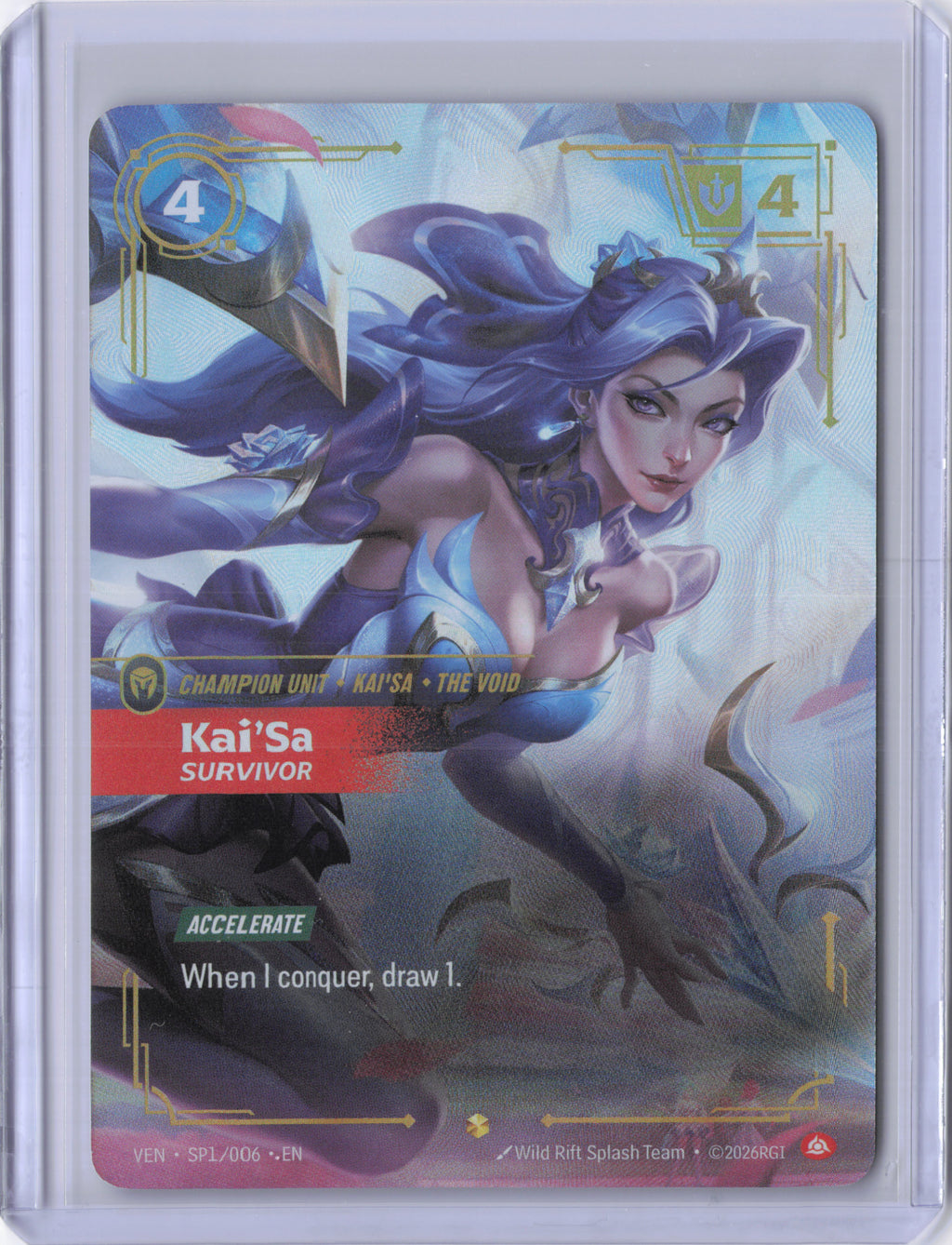 Kai'sa, Survivor - SP1/006 - Vendetta - NM