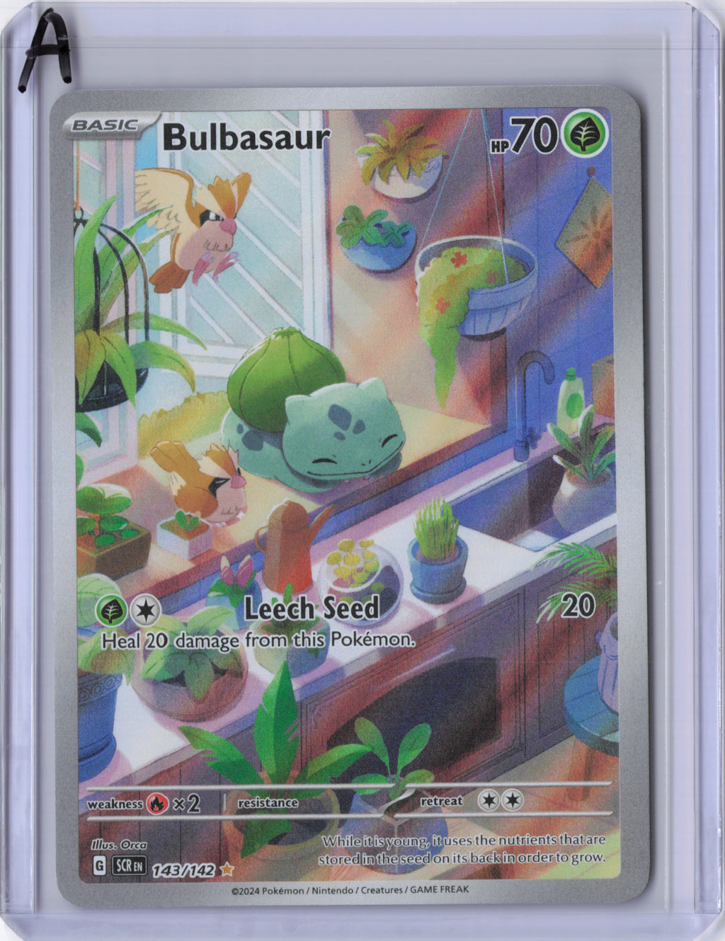 Bulbasaur - 143/142 - Stellar Crown