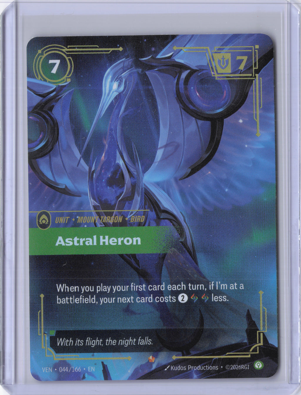 Astral Heron - 044/166 - Vendetta - NM