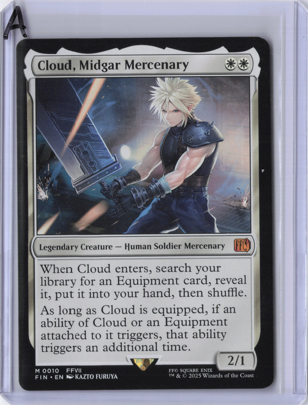 Cloud, Midgar Mercenary - 10 - Final Fantasy - NM