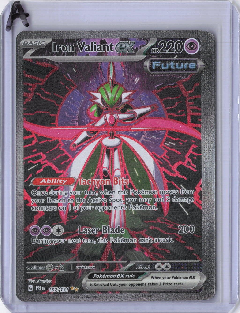 Iron Valiant ex - 157/131 - Prismatic Evolutions