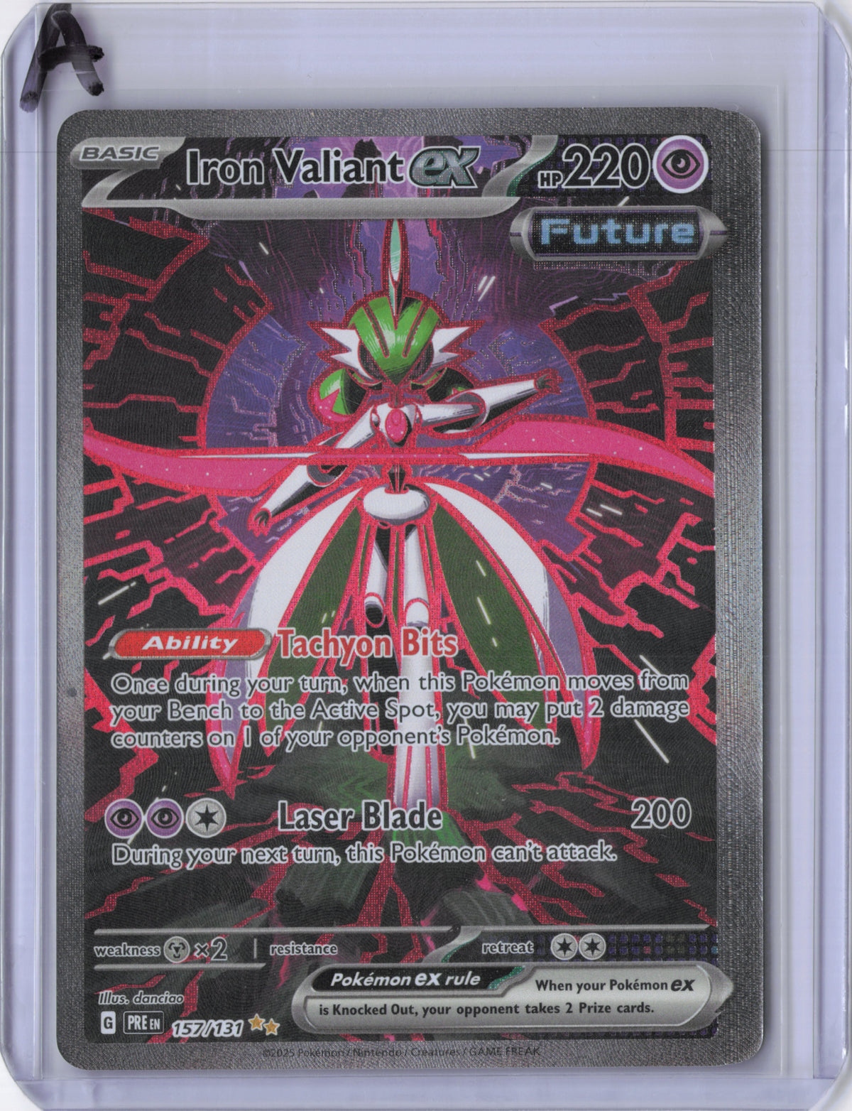 Iron Valiant ex - 157/131 - Prismatic Evolutions