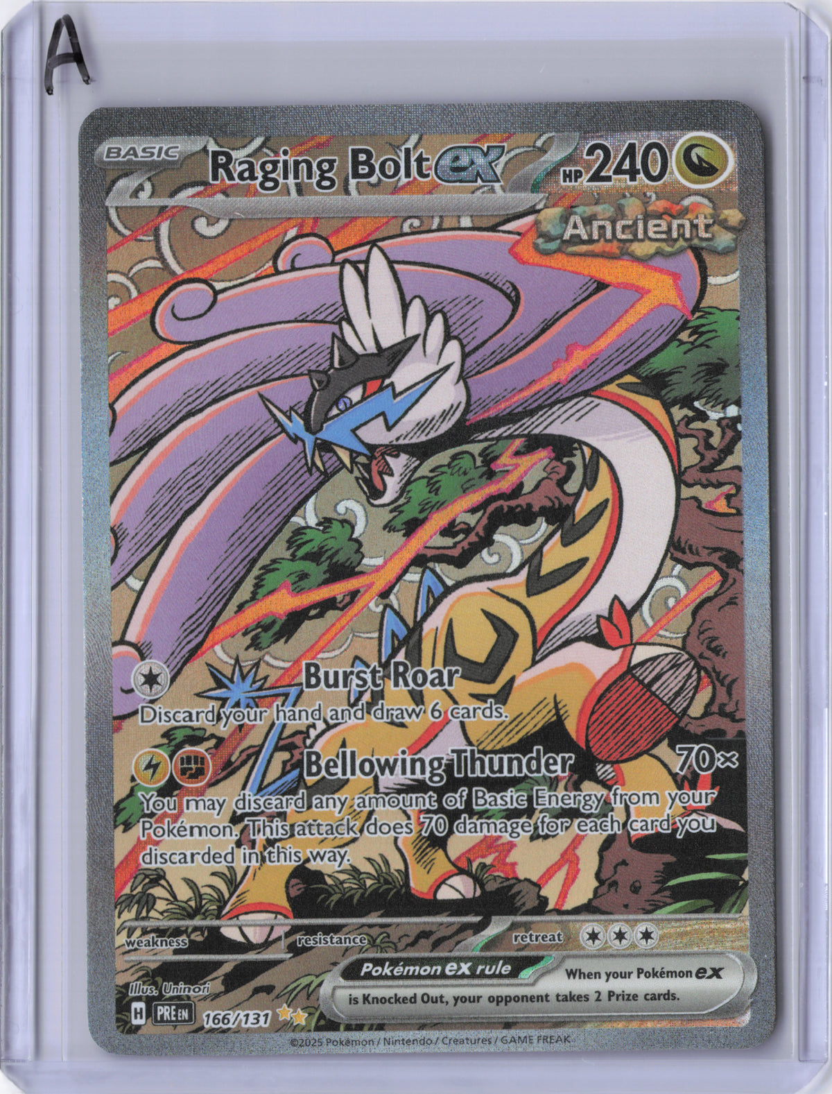 Raging Bolt ex - Prismatic Evolutions