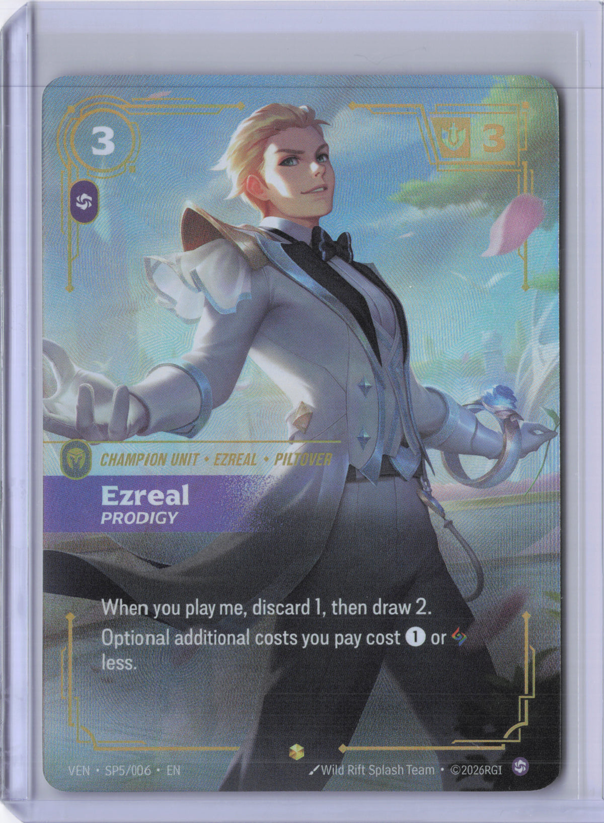 Ezreal, Prodigy - SP5/006 - Vendetta - NM