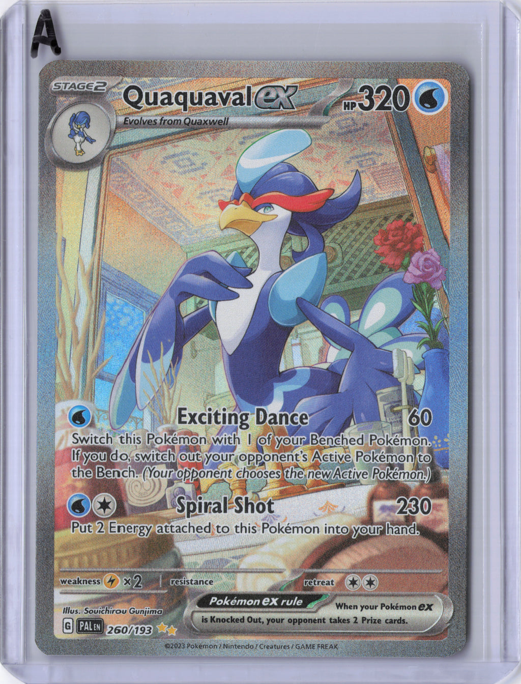 Quaquaval ex - Paldea Evolved