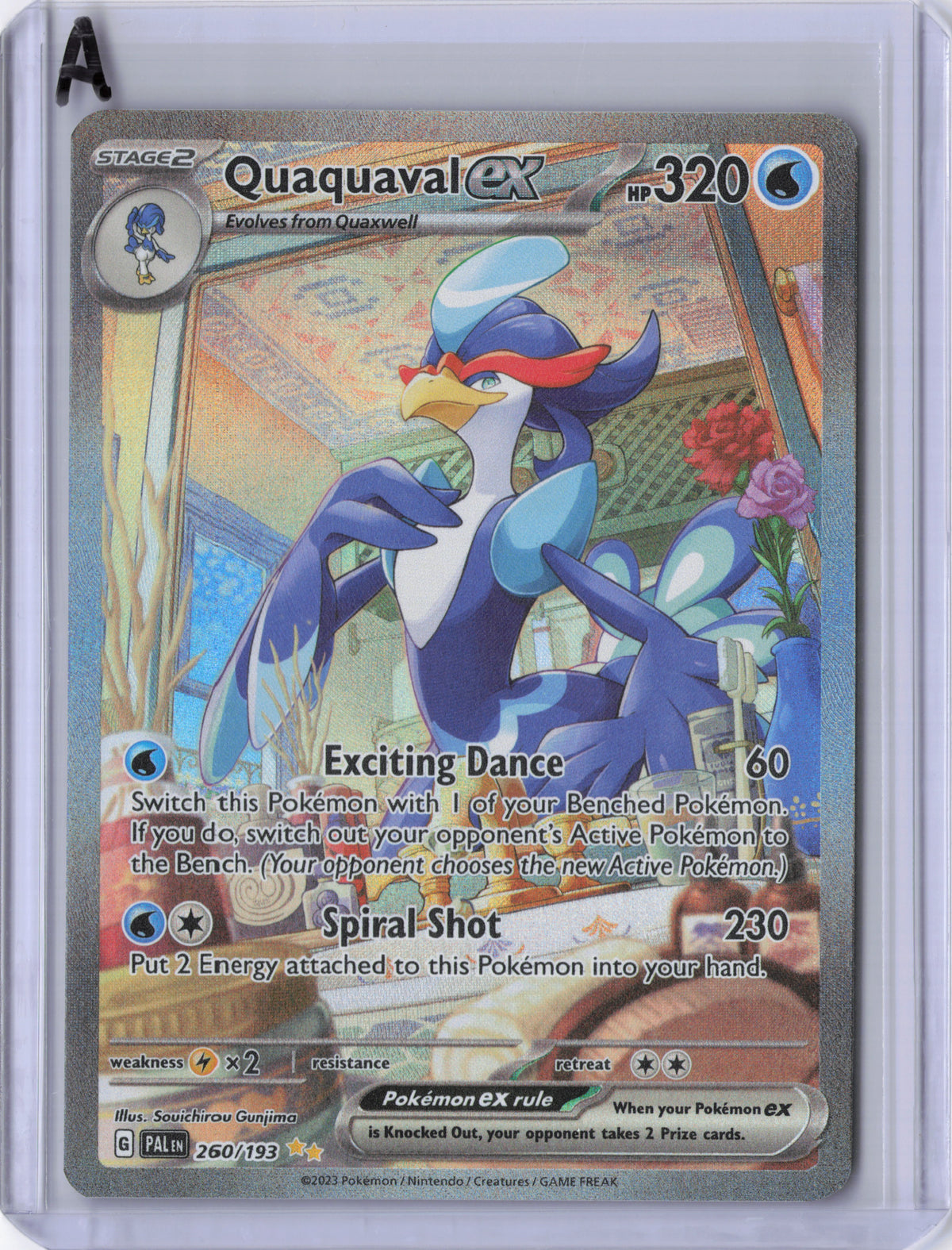 Quaquaval ex - Paldea Evolved