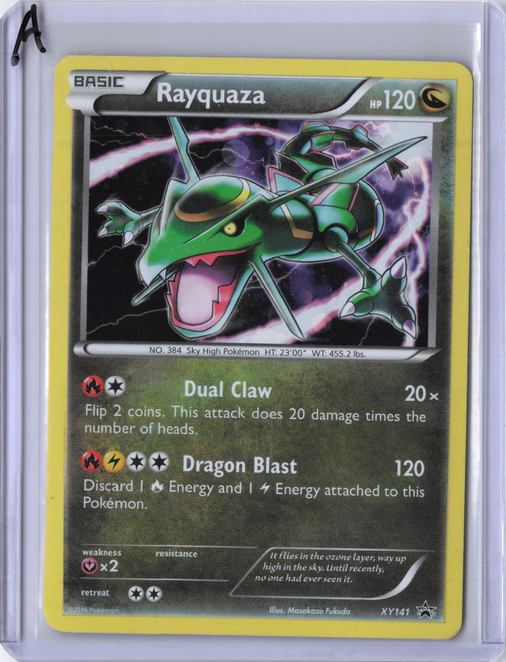Rayquaza - XY141 - XY Black Star Promos - MP