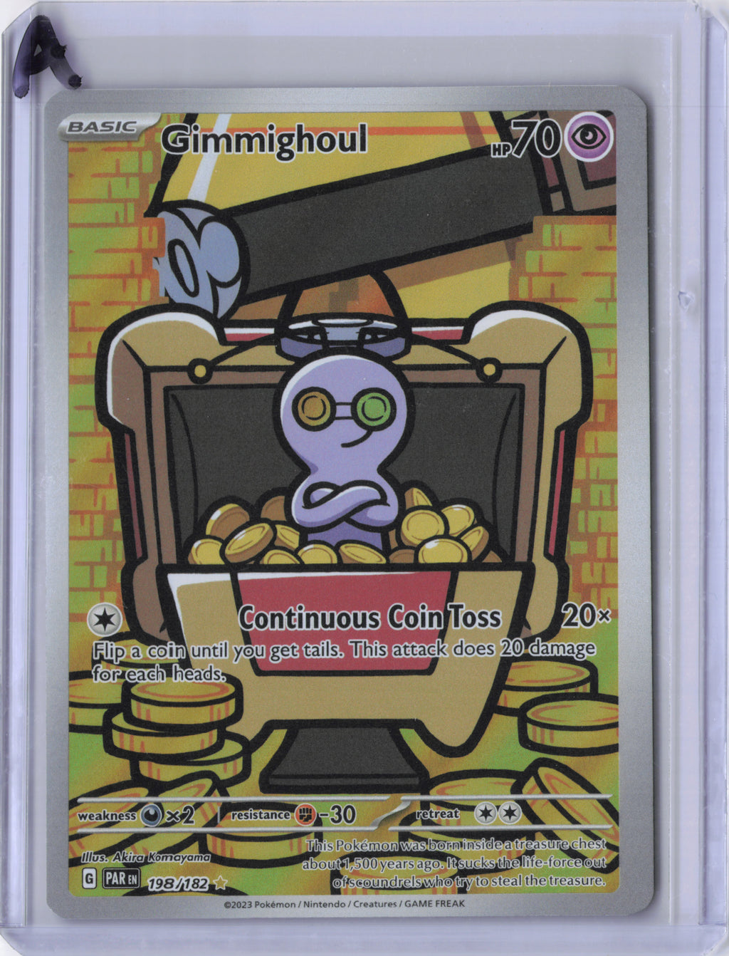 Gimmighoul - 198/182 - Paradox Rift - NM