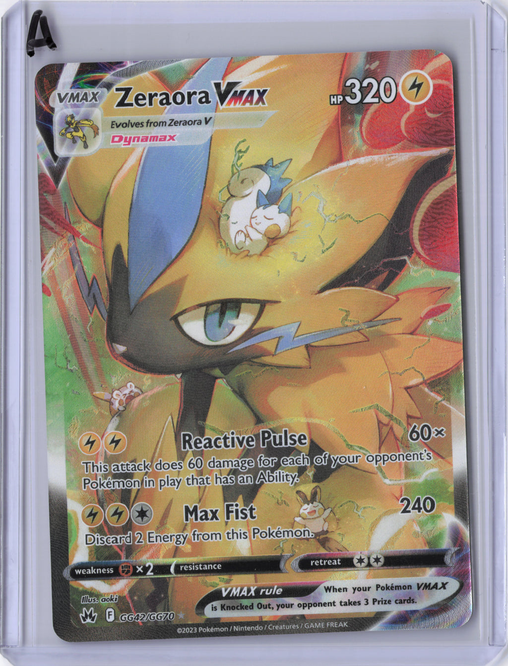Zeraora VMAX - Crown Zenith Galarian Gallery