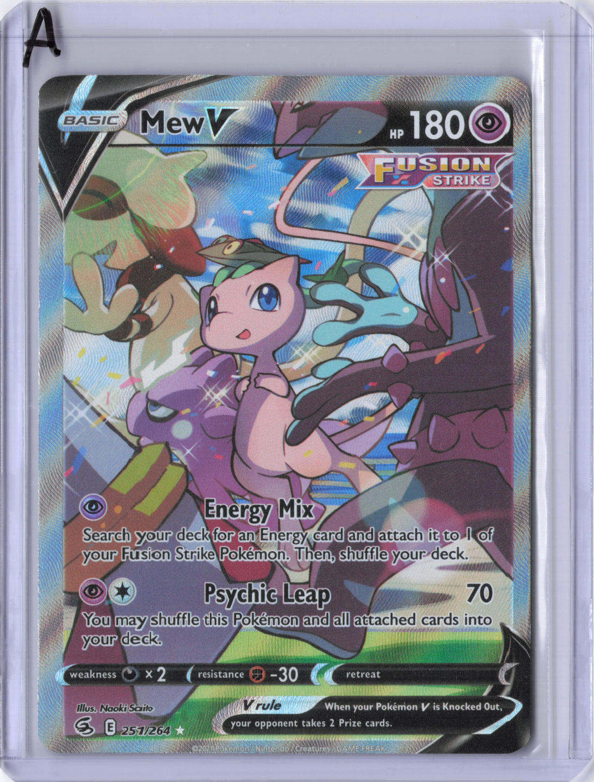 Mew V - 251/264 - Fusion Strike - LP