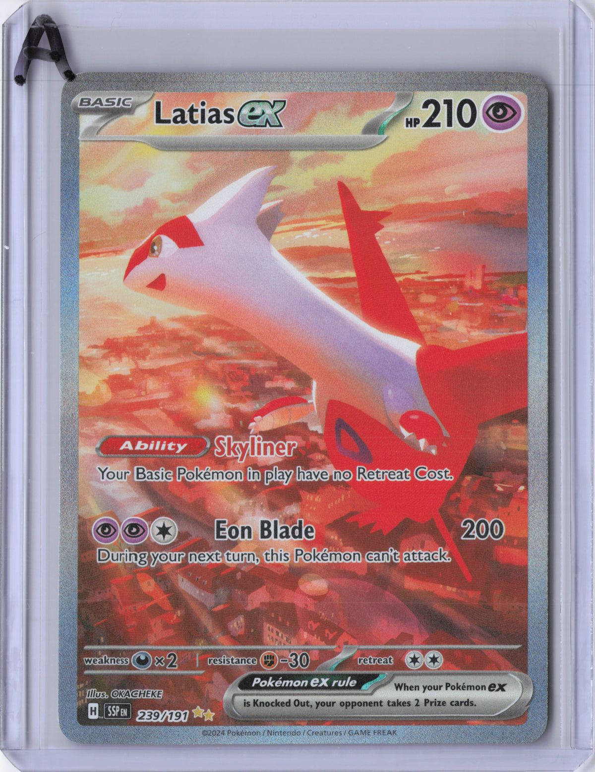 Latias ex - 239/191 - Surging Sparks