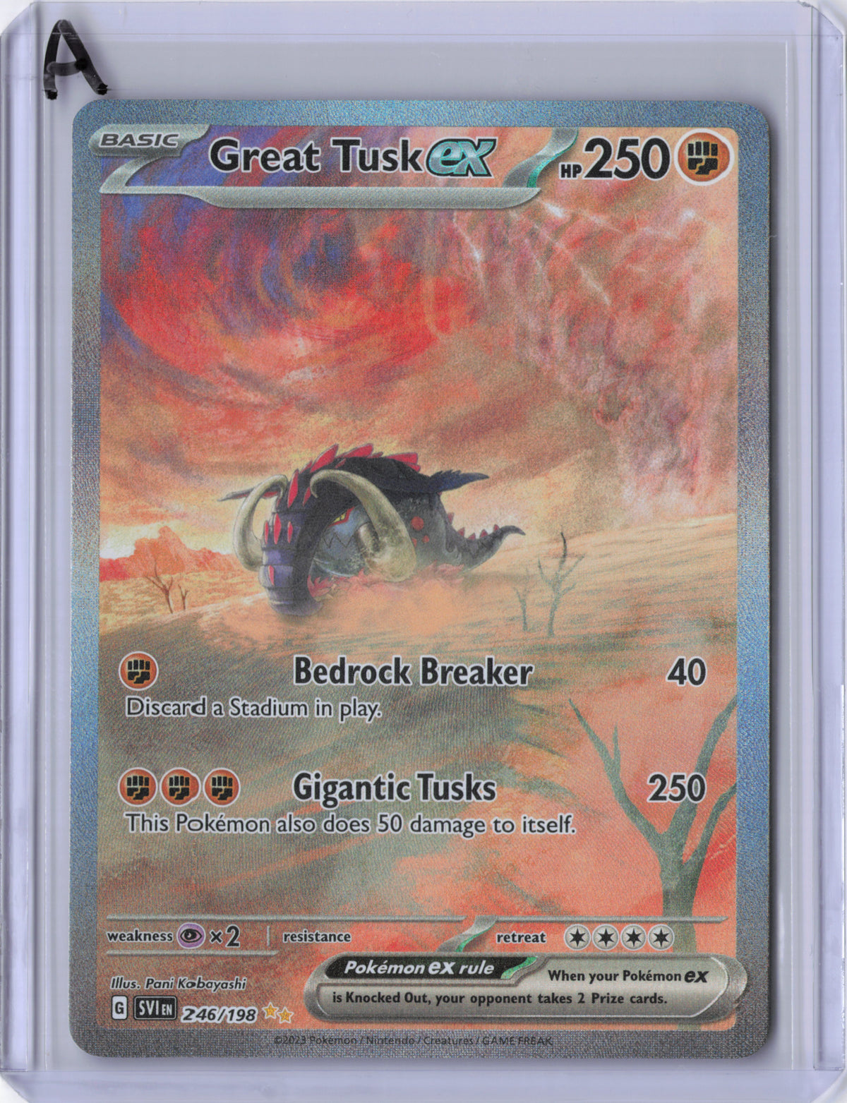 Great Tusk ex - Scarlet & Violet