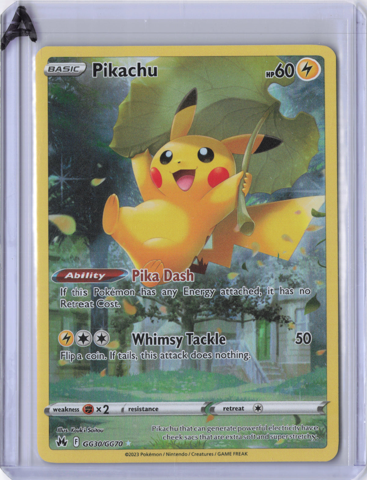 Pikachu - GG30/GG70 - Crown Zenith Galarian Gallery
