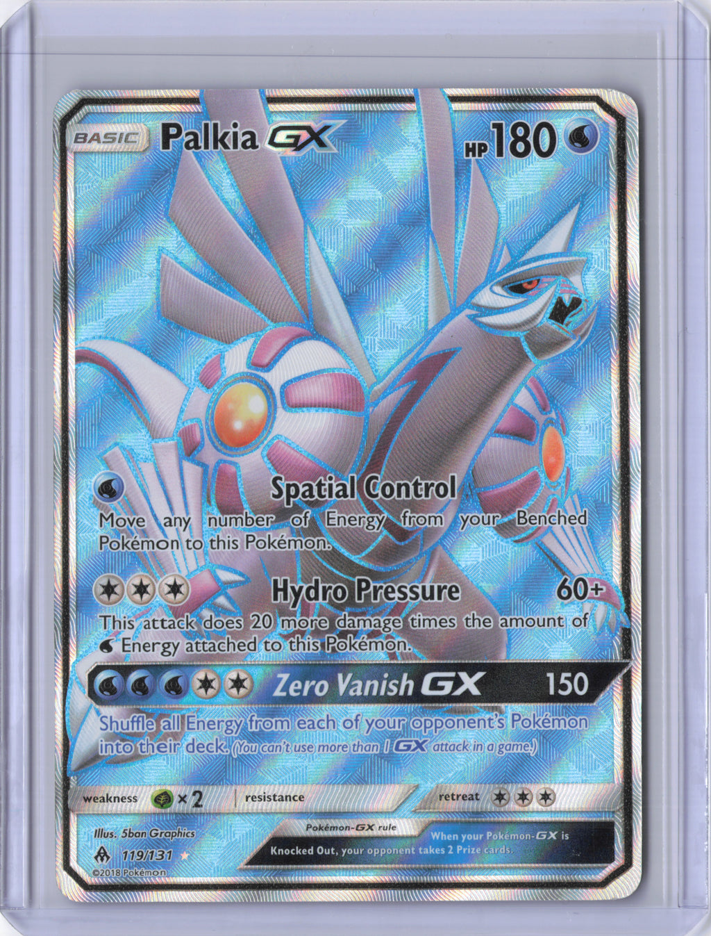 Palkia-GX - 119/131 - Forbidden Light - LP