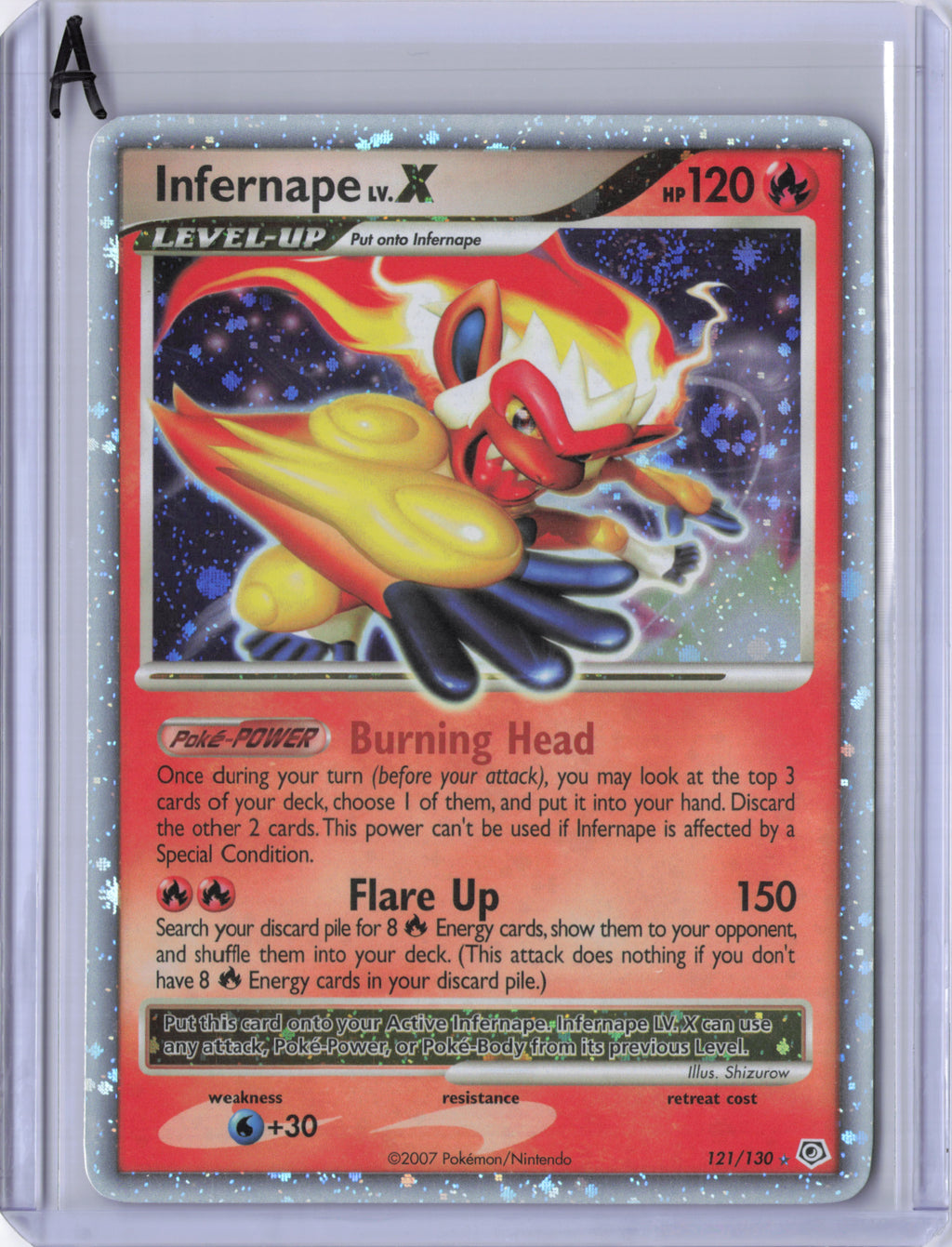 Infernape LV.X - 121/130 - Diamond & Pearl - LP