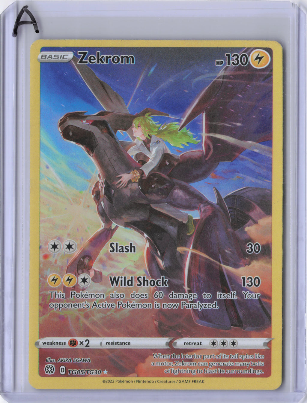 Zekrom - TG05/TG30 - Brilliant Stars Trainer Gallery - MP