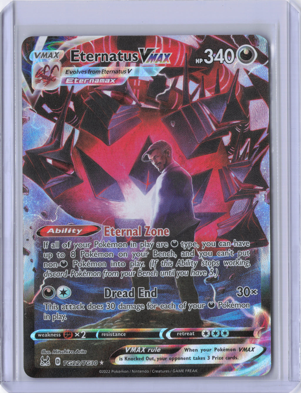 Eternatus VMAX - TG22/TG30 - Lost Origin Trainer Gallery - NM