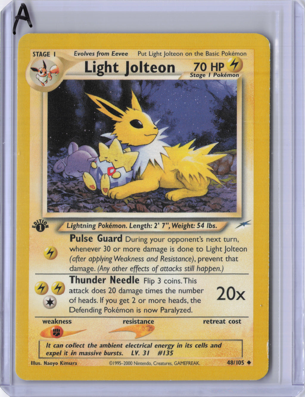 Light Jolteon - 48/105 - Neo Destiny - MP