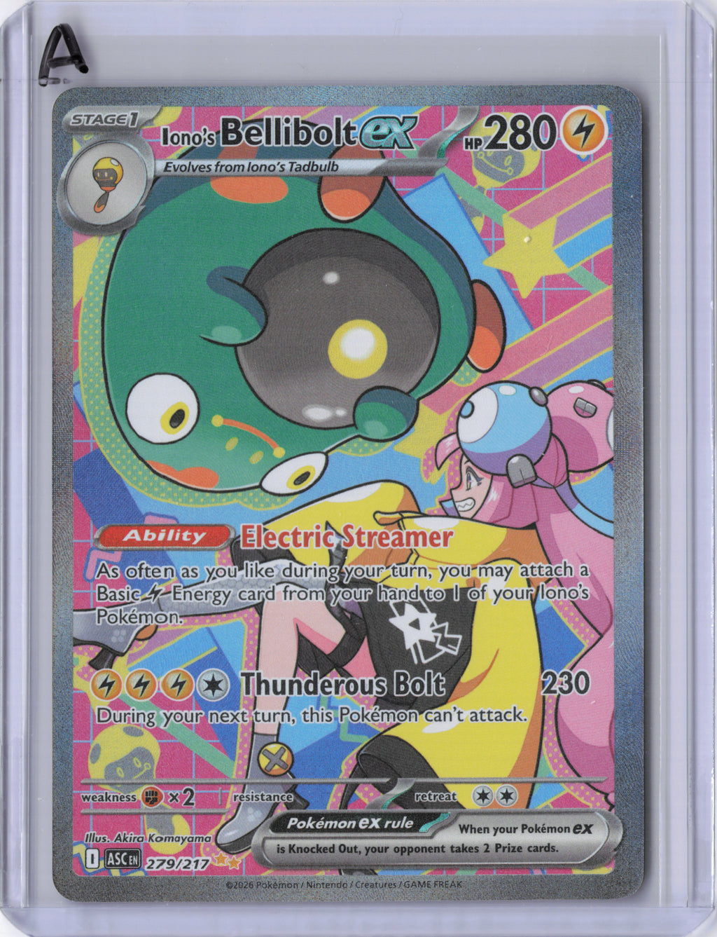Iono's Bellibolt ex - Ascended Heroes