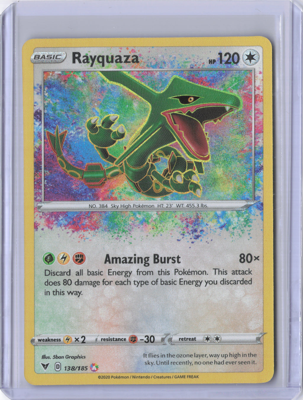 Rayquaza - 138/185 - Vivid Voltage - NM