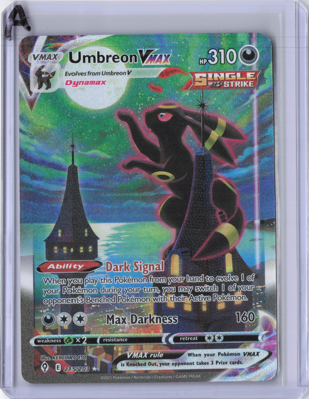 Umbreon VMAX - 215/203 - Evolving Skies